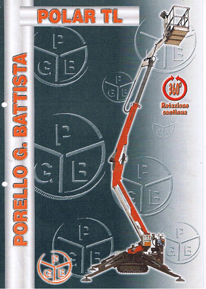 Гусеничні підйомники з шарнірною стрілою Porello Polar TL 14,5