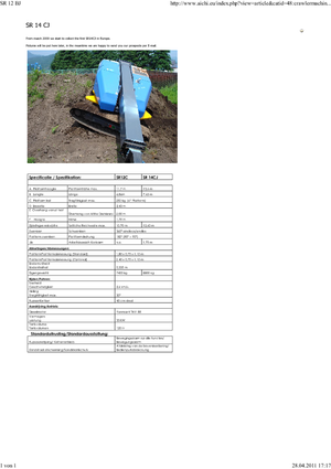 Гусеничні телескопічні підйомники Aichi SR12BJ