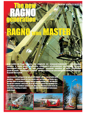 Гусеничні телескопічні підйомники Palazzani TSJ 39