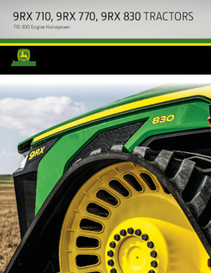 Гусеничні трактори John Deere 9RX 830 