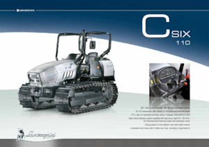 Гусеничні трактори Lamborghini C.110 SIX