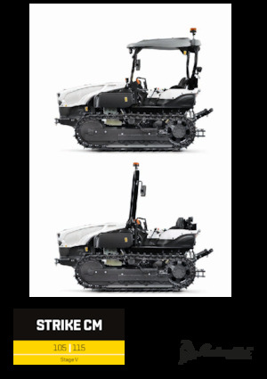 Гусеничні трактори Lamborghini Strike CM 115 