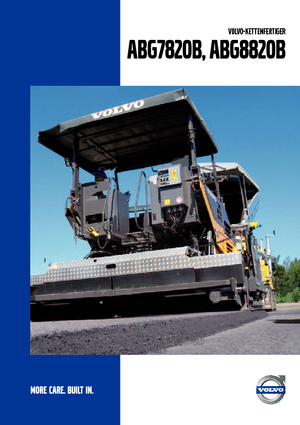 Гусеничні асфальтоукладачі Volvo ABG7820