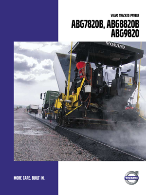 Гусеничні асфальтоукладачі Volvo ABG7820
