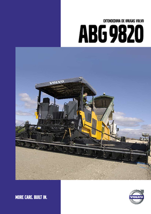 Гусеничні асфальтоукладачі Volvo ABG9820