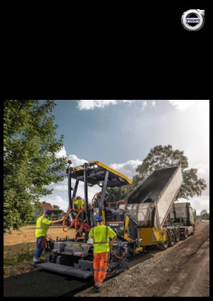 Гусеничні асфальтоукладачі Volvo ABG2820