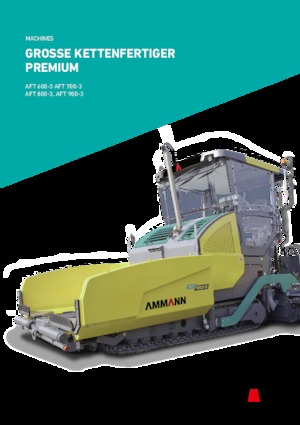 Гусеничні асфальтоукладачі Ammann AFT 800-3