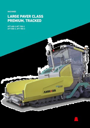 Гусеничні асфальтоукладачі Ammann AFT 800-3