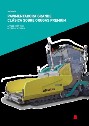 Гусеничні асфальтоукладачі Ammann AFT 800-3