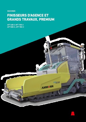 Гусеничні асфальтоукладачі Ammann AFT 800-3