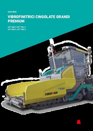 Гусеничні асфальтоукладачі Ammann AFT 800-3