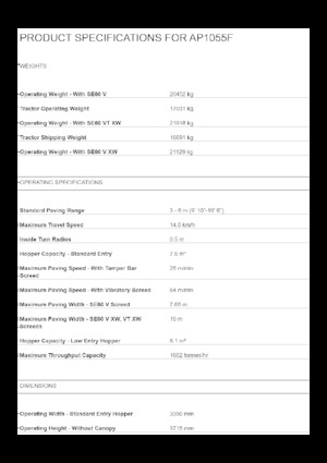 Гусеничні асфальтоукладачі Caterpillar AP1055F