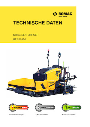 Гусеничні асфальтоукладачі Bomag BF 200 C 2 S 200