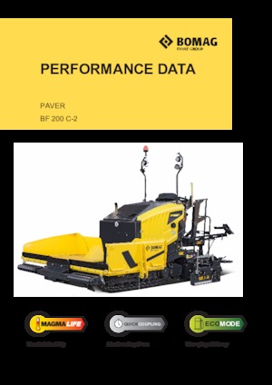 Гусеничні асфальтоукладачі Bomag BF 200 C 2 S 200