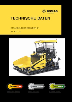 Гусеничні асфальтоукладачі Bomag BF 300 C 2 S 340-2