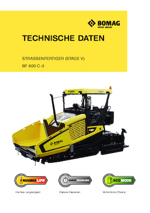 Гусеничні асфальтоукладачі Bomag BF 600 C 3 S 600