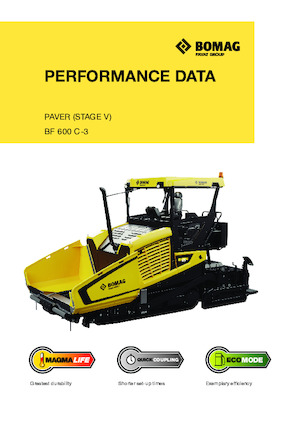 Гусеничні асфальтоукладачі Bomag BF 600 C 3 S 600