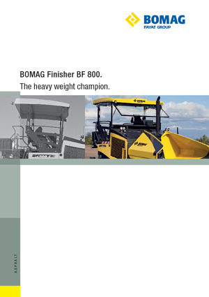 Гусеничні асфальтоукладачі Bomag BF 800 C S 600