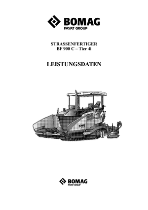 Гусеничні асфальтоукладачі Bomag BF 900 C S 600