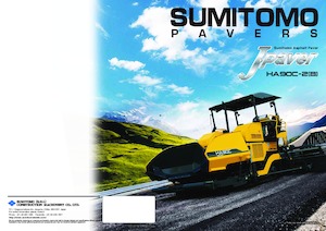 Гусеничні асфальтоукладачі Sumitomo HA90C-2(B)