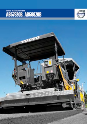 Гусеничні асфальтоукладачі Volvo ABG7820B
