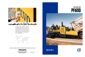 Гусеничні асфальтоукладачі Volvo PF 6110