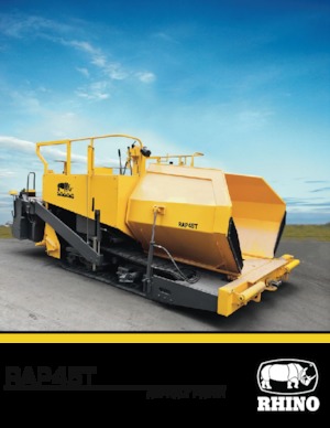 Гусеничні асфальтоукладачі RHINO RAP45T