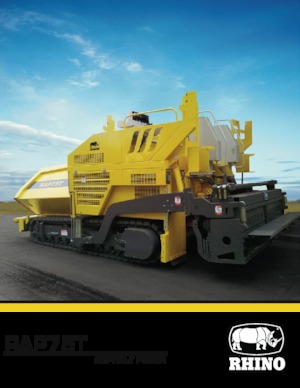 Гусеничні асфальтоукладачі RHINO RAP75T