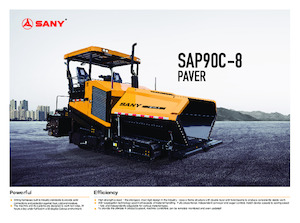 Гусеничні асфальтоукладачі Sany SAP90C-8 
