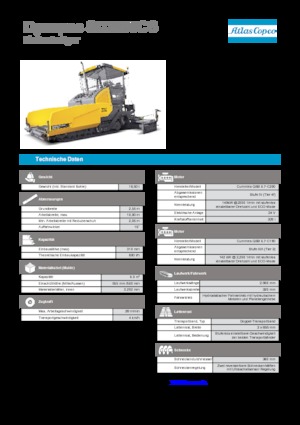 Гусеничні асфальтоукладачі Dynapac SD 2500 CS