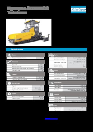 Гусеничні асфальтоукладачі Dynapac SD 2500 CS