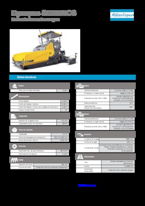 Гусеничні асфальтоукладачі Dynapac SD 2500 CS