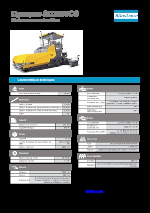 Гусеничні асфальтоукладачі Dynapac SD 2500 CS