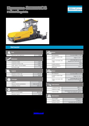 Гусеничні асфальтоукладачі Dynapac SD 2500 CS