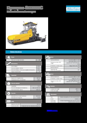 Гусеничні асфальтоукладачі Dynapac SD 2550 C