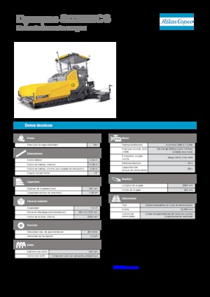 Гусеничні асфальтоукладачі Dynapac SD 2550 CS