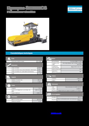 Гусеничні асфальтоукладачі Dynapac SD 2550 CS