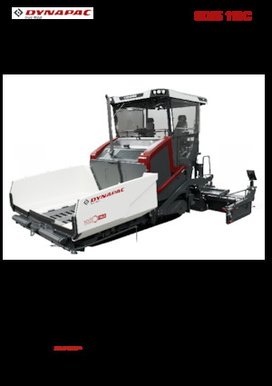 Гусеничні асфальтоукладачі Dynapac SD25 110C