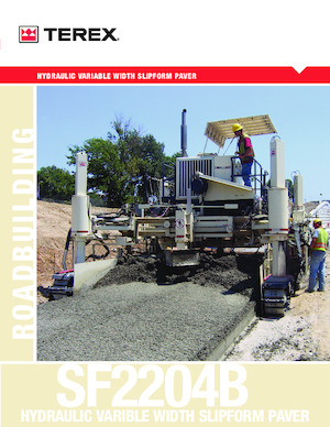 Гусеничні асфальтоукладачі Terex SF2204B HVW