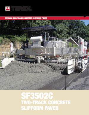 Гусеничні асфальтоукладачі Terex SF3502C