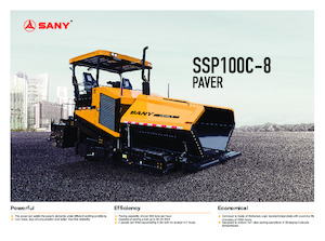 Гусеничні асфальтоукладачі Sany SSP100C-8 