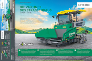 Гусеничні асфальтоукладачі Vögele SUPER 1300-5e