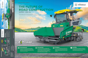 Гусеничні асфальтоукладачі Vögele SUPER 1300-5e