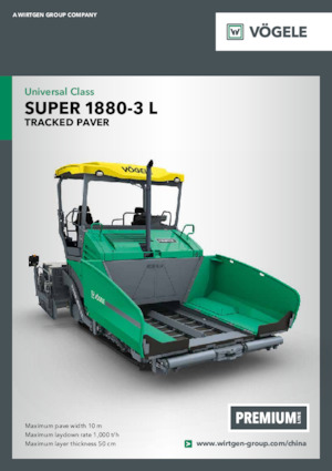 Гусеничні асфальтоукладачі Vögele SUPER 1880-3 L
