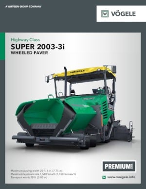 Гусеничні асфальтоукладачі Vögele Super 2000-3