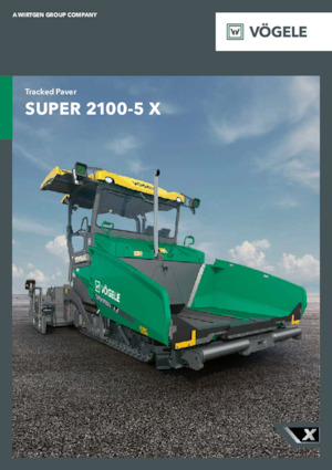 Гусеничні асфальтоукладачі Vögele SUPER 2100-5 X