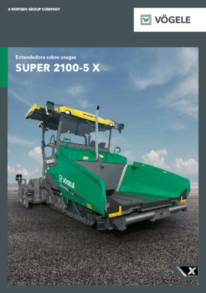 Гусеничні асфальтоукладачі Vögele SUPER 2100-5 X