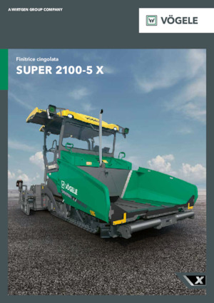 Гусеничні асфальтоукладачі Vögele SUPER 2100-5 X