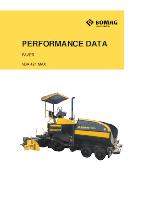 Гусеничні асфальтоукладачі Bomag VDA 421 MAX
