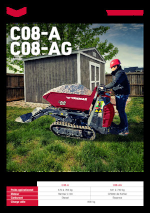 Гусеничні самоскиди Yanmar C08-A HI TIP 